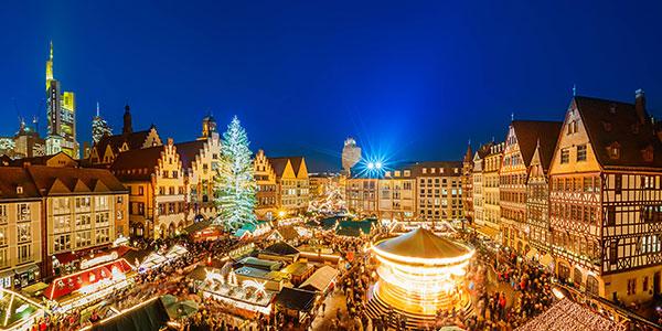 Image of a Christmas market