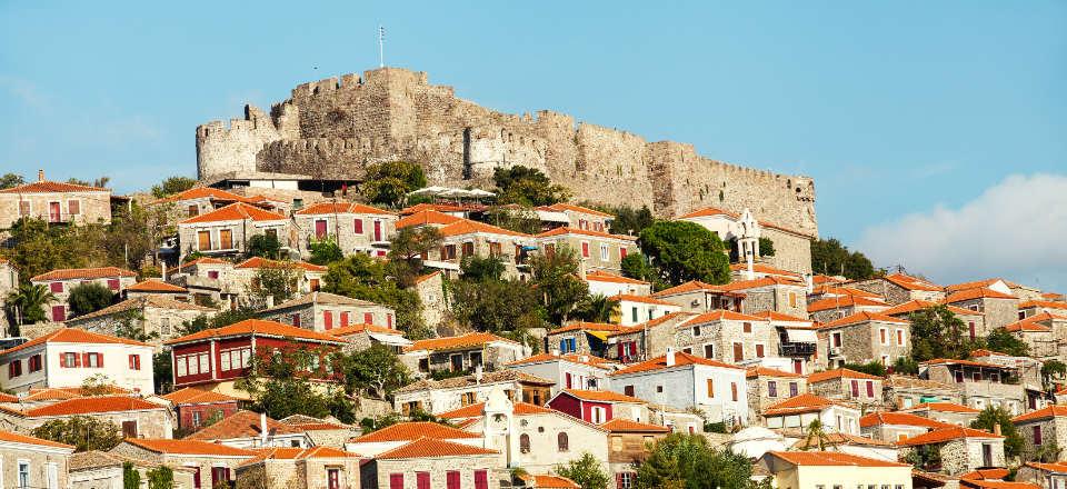 Molyvos and the castle image