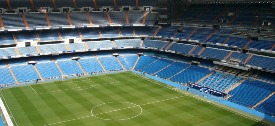 Santiago Bernabeu Stadium Spain image